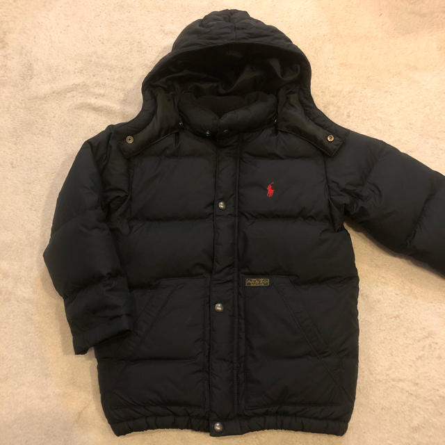 POLO RALPH LAUREN(ポロラルフローレン)のラルフローレン フード付きダウンコート キッズ/ベビー/マタニティのキッズ服男の子用(90cm~)(コート)の商品写真