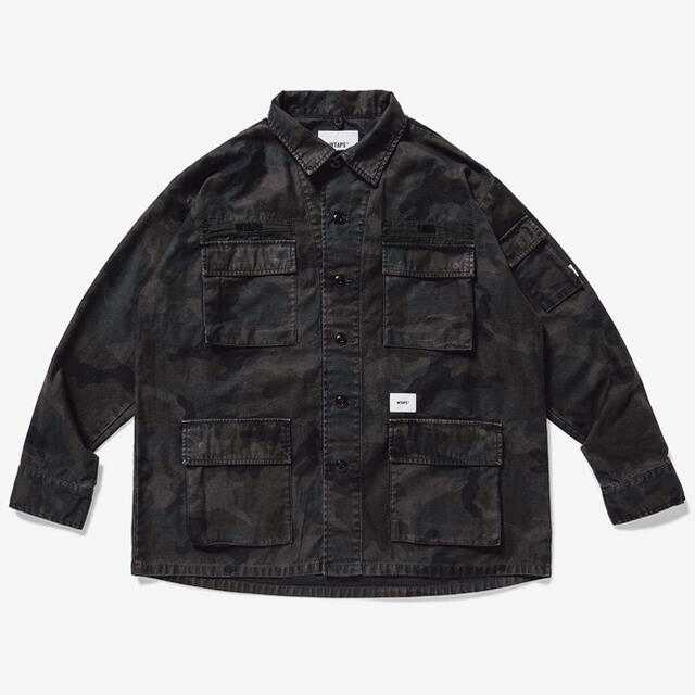 W)taps(ダブルタップス)のWTAPS JUNGLE LS 02 xray 20SS XL メンズのジャケット/アウター(ミリタリージャケット)の商品写真