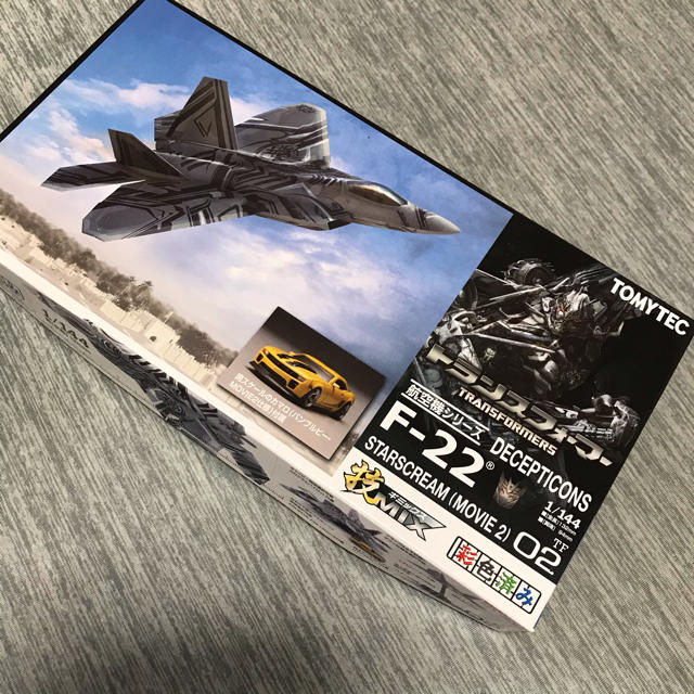 1/144 技MIX TF01 F-22 トランスフォーマー