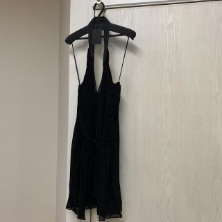 アレキサンダーワン(Alexander Wang)の期間限定値下！アレクサンダーワン 黒　ワンピース　ドレス　試着のみ(ミニワンピース)