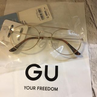 ジーユー(GU)の【新品】GU ファッショングラスE(サングラス/メガネ)