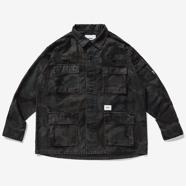 新品本物即完売 WTAPS 20SS JUNGLE LS Lサイズ シャツJKT