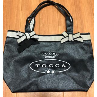 トッカ(TOCCA)のTOCCA  トートバッグ  ブラック(トートバッグ)