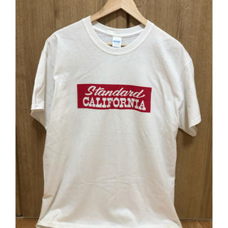 スタンダードカリフォルニア(STANDARD CALIFORNIA)のスタンダード カリフォルニア ボックスロゴ Tシャツ L(Tシャツ/カットソー(半袖/袖なし))