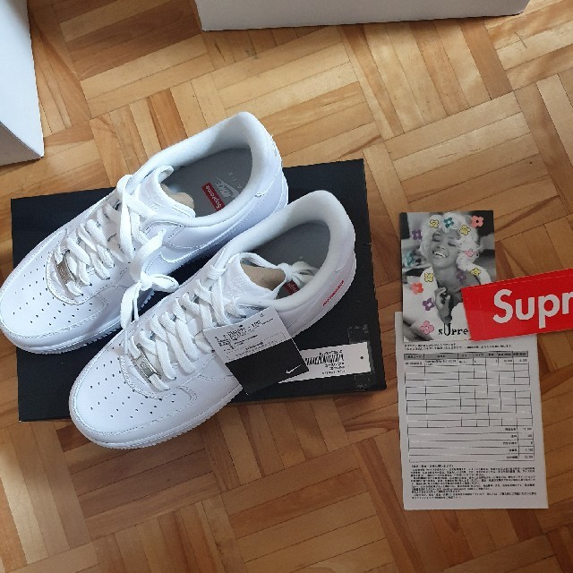 supreme air force 1 white 26cm　26.5cm