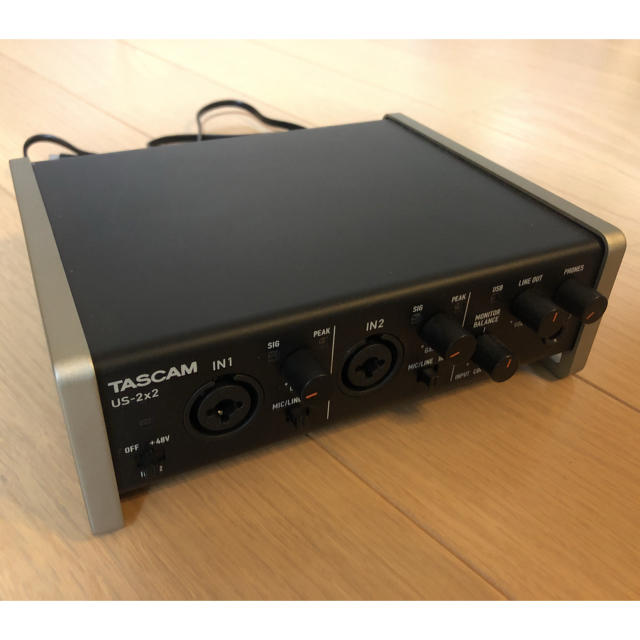 TASCAM 2×2 USB オーディオ MIDI インターフェース 1