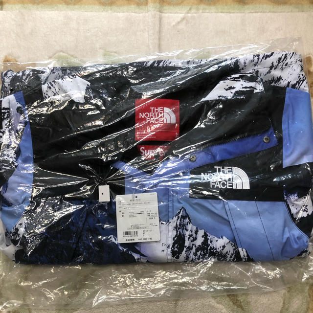 XL 国内 19SS Supreme ノース アーチ パーカ 水色 明細書原本