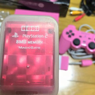 「【限定生産】PS2 プレステ2 ピンク(メモリーカード付)」に近い商品