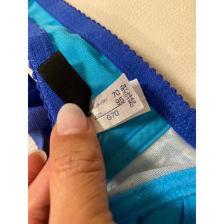 Wacoal - ワコール サルート G70 ブラジャー 青 白の通販 by らくま's