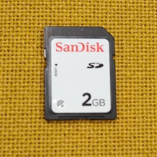 サンディスク(SanDisk)の送料無料!SanDiskのSDカード2GB(その他)