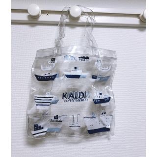 KALDIビニールバック(ハンドバッグ)