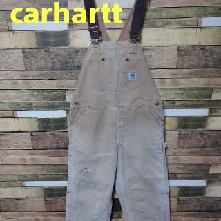 カーハート(carhartt)の【インナー良好】カーハート carhartt オーバーオール サロペット (サロペット/オーバーオール)