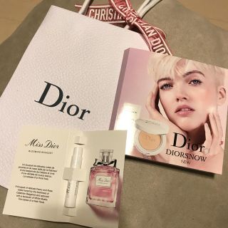 クリスチャンディオール(Christian Dior)のディオール Dior サンプル【ショッパー・トワレ・ファンデ】(サンプル/トライアルキット)