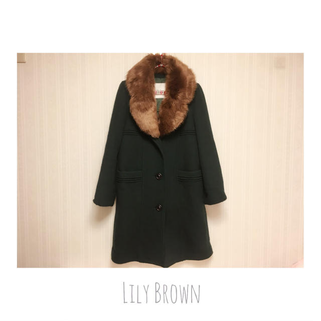 Lily Brown(リリーブラウン)のlong coat レディースのジャケット/アウター(ロングコート)の商品写真