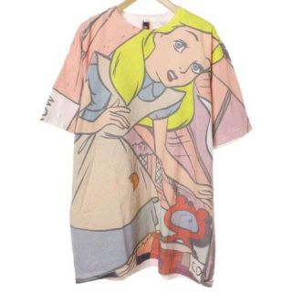 アチャチュムムチャチャ(AHCAHCUM.muchacha)のあちゃちゃむ　アリス　ビックTシャツ(Tシャツ(半袖/袖なし))