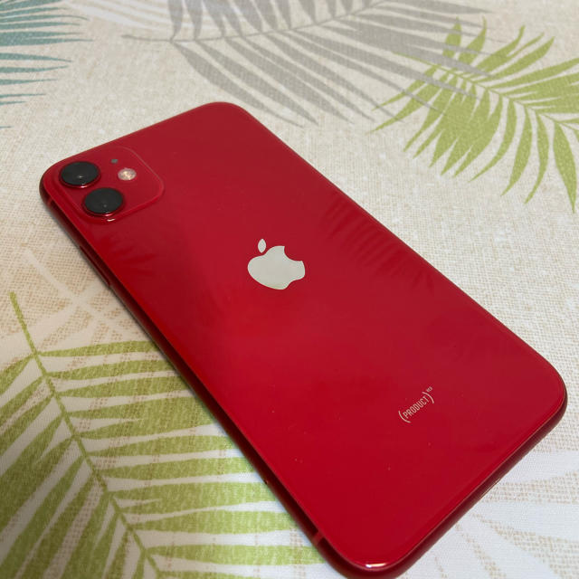 iPhone11 128GB SIMフリー　レッド　超美品