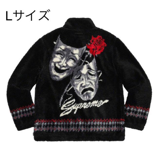 Supreme Drama Mask Fleece Jacket 黒L