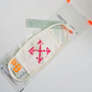 オフホワイト(OFF-WHITE)のoff-white オフホワイト ブラッシュ アロー マスク MASK 正規品(その他)