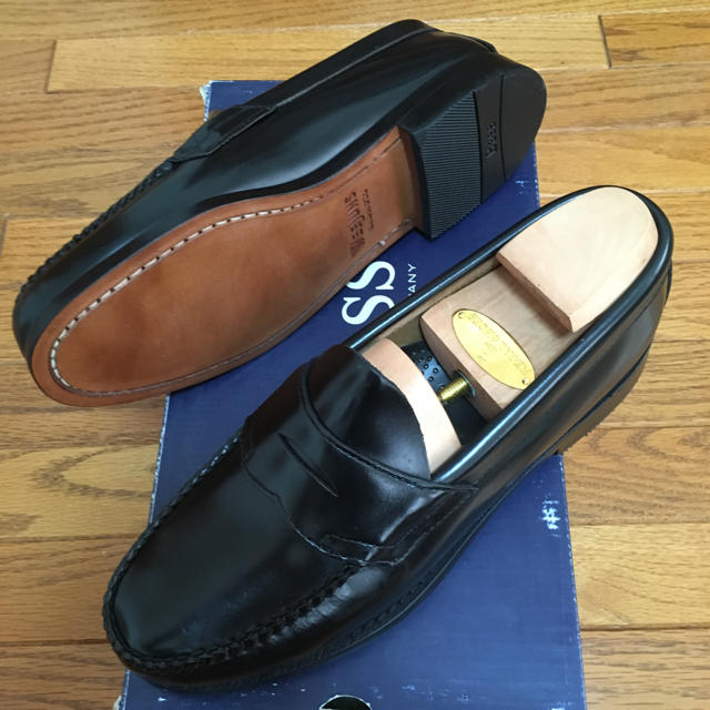 G.H.BASS(ジーエイチバス)のフェイG.H.Bass & Co. LOGAN ローガン 黒 25.5 メンズの靴/シューズ(ドレス/ビジネス)の商品写真