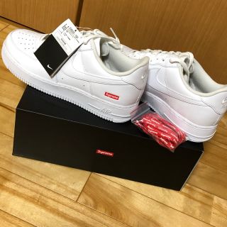 ナイキ(NIKE)のSupreme/Nike Air Force 1 Low White 28cm (スニーカー)