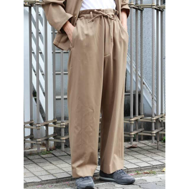 beigeサイズ新品未使用 Yoke 19aw wide pajama pants