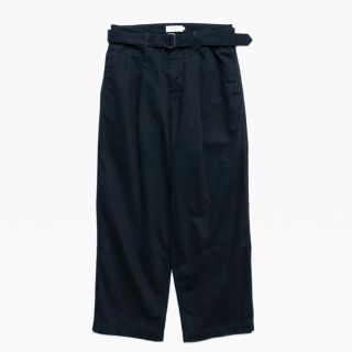 コモリ(COMOLI)のグラフペーパー  Military Cloth Belted Pants (ワークパンツ/カーゴパンツ)