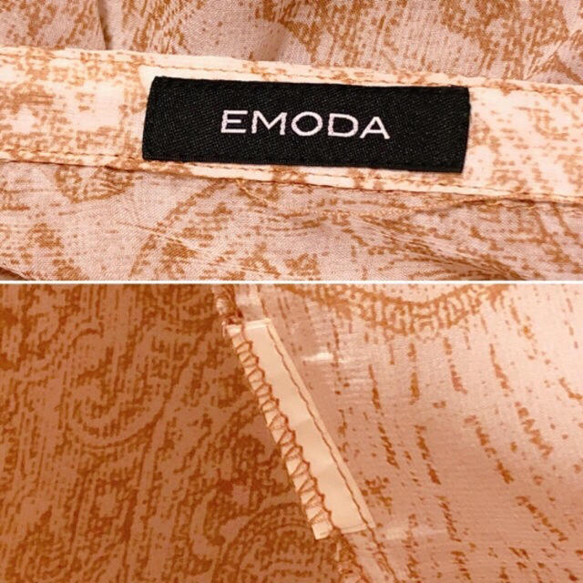 EMODA(エモダ)のEMODA 透けシャツ 柄シャツ エゴイスト ムルーア デュラス好き レディースのトップス(シャツ/ブラウス(長袖/七分))の商品写真