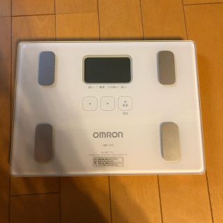 オムロン(OMRON)のOMRON オムロン 体重体組成計 白(体重計/体脂肪計)