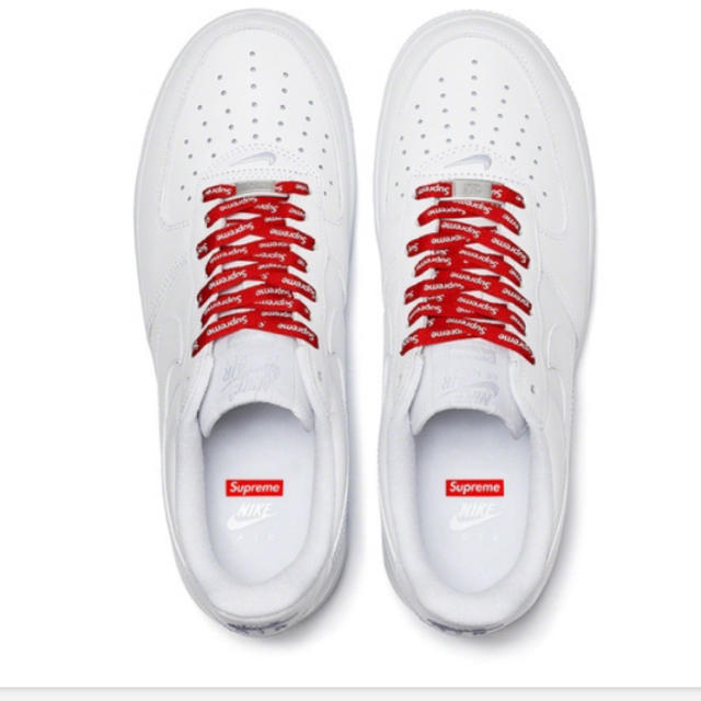 Supreme Nike Air Force 1 Low 白US8 1