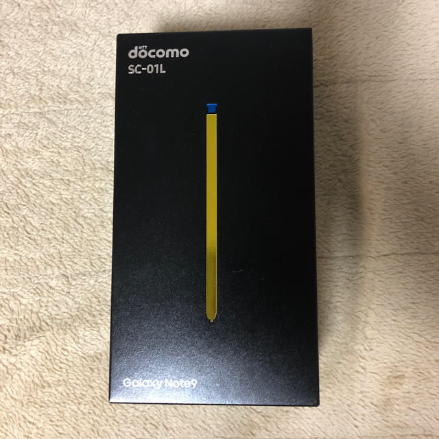 【SIMフリー】Galaxy Note9 ブルー docomo版 【新品未使用】スマートフォン本体