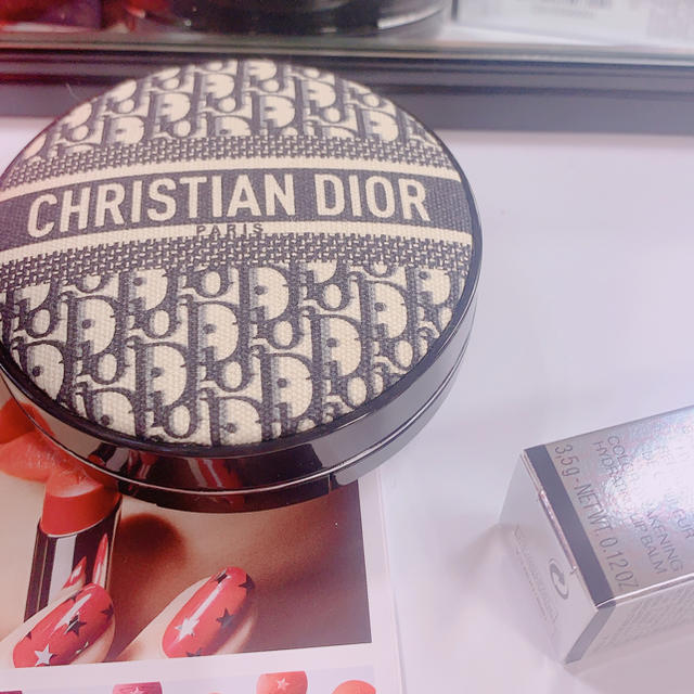 Dior(ディオール)のディオール　ロゴマニア　クッションファンデ コスメ/美容のベースメイク/化粧品(ファンデーション)の商品写真