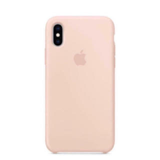 アップル(Apple)のiPhoneXS シリコーンケース　ピンクサンド　新品未開封(iPhoneケース)