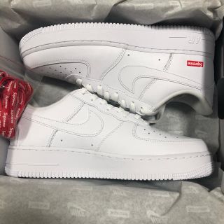 シュプリーム(Supreme)のsupreme  air force1 low 白 white US9 27cm(スニーカー)