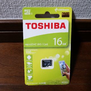 トウシバ(東芝)の★新品★マイクロSDカード★東芝★microSD 16GB★(その他)