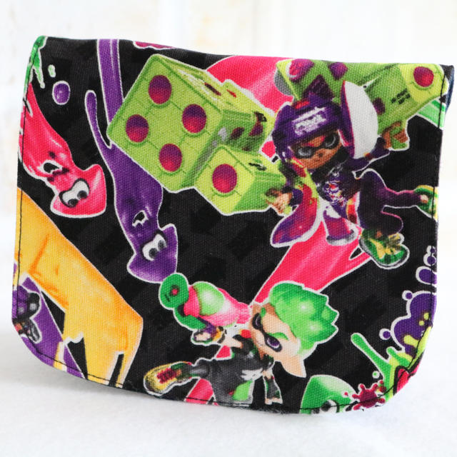 移動ポケット　スプラトゥーン ハンドメイドのキッズ/ベビー(外出用品)の商品写真