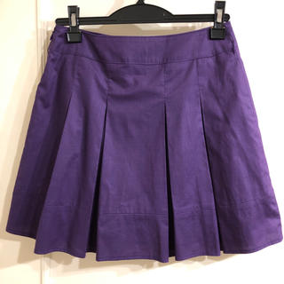 セシルマクビー(CECIL McBEE)の紫 ミニスカート S セシルマクビー(ミニスカート)