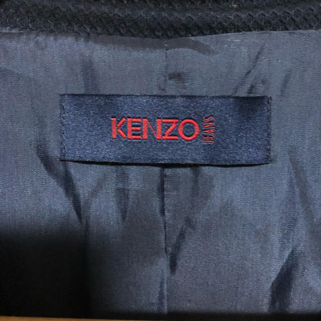 KENZO(ケンゾー)のkenzo jeans ダブルジャケット　春物　花柄刺繍 メンズのジャケット/アウター(テーラードジャケット)の商品写真