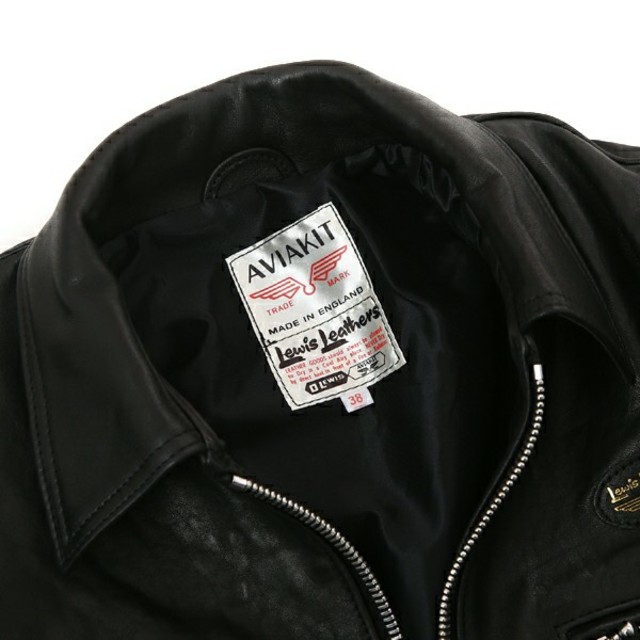Lewis Leathers(ルイスレザー)のルイスレザー ドミネーター551T 38 新品同様  タグ付き メンズのジャケット/アウター(ライダースジャケット)の商品写真