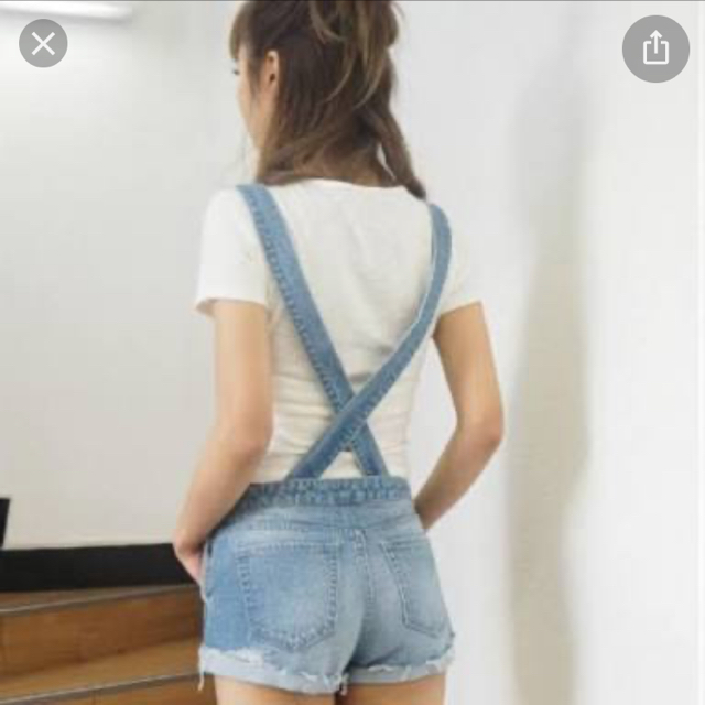 GYDA(ジェイダ)のgydaサロペット レディースのパンツ(サロペット/オーバーオール)の商品写真