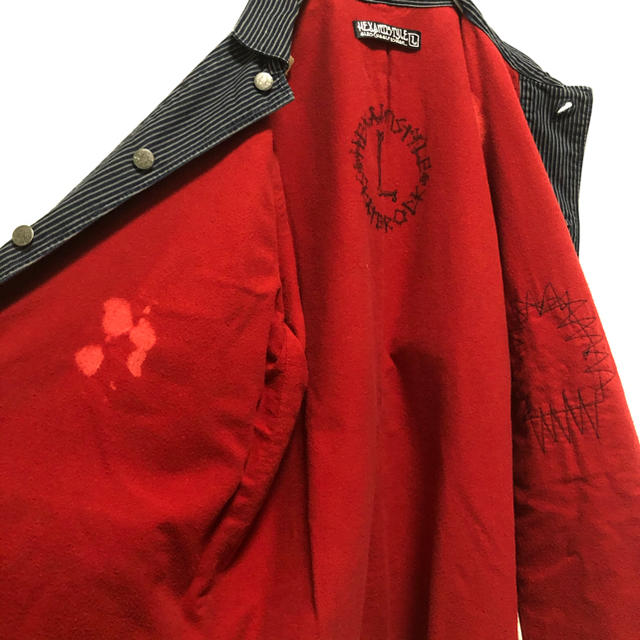 HEX ANTISTYLE(ヘックスアンチスタイル)の【希少】HEXANTISTYLE used 古着 80s 90s ジャケット メンズのジャケット/アウター(Gジャン/デニムジャケット)の商品写真