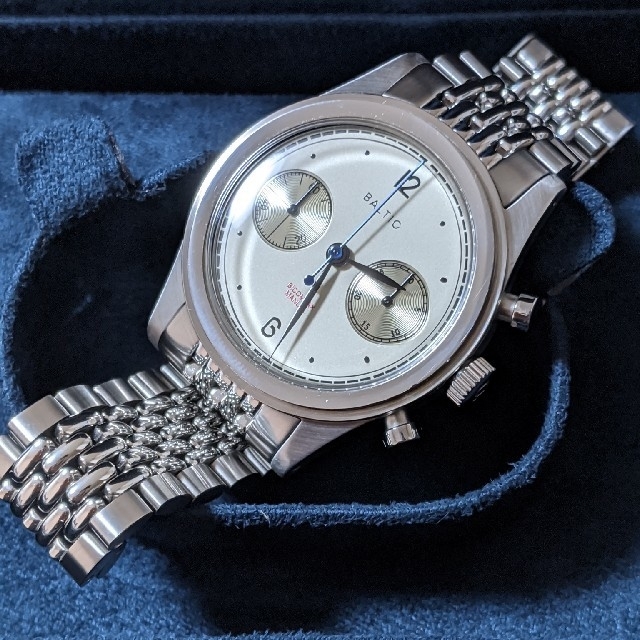 腕時計 手巻 クロノグラフ バルチック baltic watch | marodi.com
