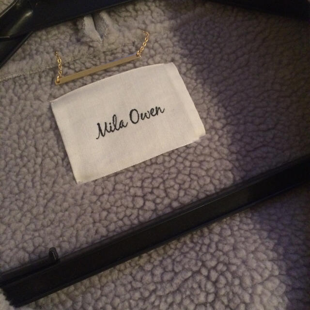 Mila Owen(ミラオーウェン)のミラ オーウェン フェイクムートンコート レディースのジャケット/アウター(毛皮/ファーコート)の商品写真