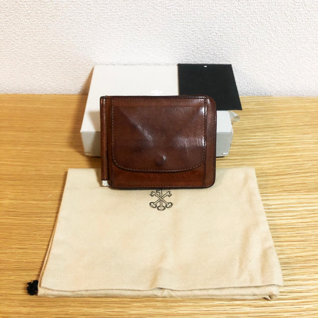 ARTS&SCIENCE Money clip wallet 財布 ブラウン 専門店では www