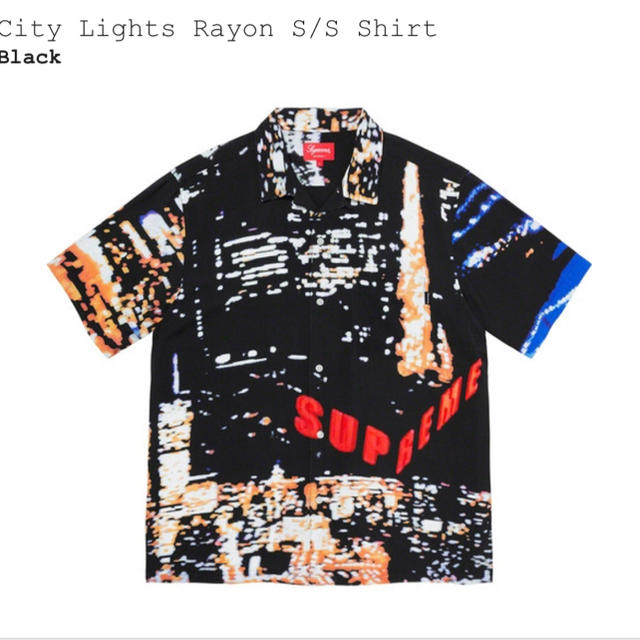 CityLightsRayon supreme L sizeシュプリーム