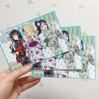 セガ(SEGA)のラブライブ サンシャイン 非売品 カード(カード)