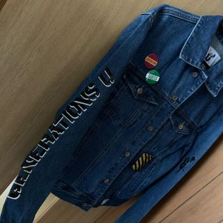 ゲス(GUESS)のGENERATIONS×GUESS デニムジャケット s(Gジャン/デニムジャケット)