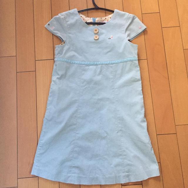 mikihouse(ミキハウス)のミキハウス  130     ワンピース  ジャンパースカート キッズ/ベビー/マタニティのキッズ服女の子用(90cm~)(ワンピース)の商品写真