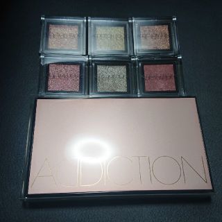 アディクション(ADDICTION)の限定♥️アディクション ザ アイシャドウ 6色セット & ケース(アイシャドウ)