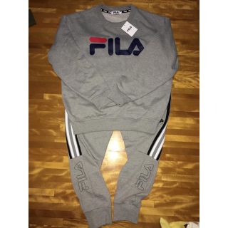 フィラ(FILA)のFILA  セットアップ グレー(スウェット)