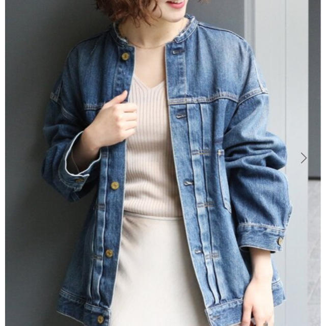 IENA リメイクルーズデニムブルゾン38 新品 【ポイント10倍 ...